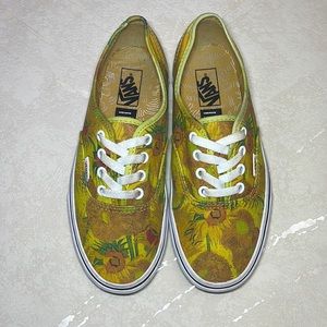 Van Gogh Sunflower Vans